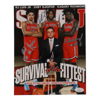 St. John's Red Storm 8x10 Photo Signed by Rick Pitino, RJ Luis Jr., Zuby Ejiofor & Kadary Richmond (JSA) at PristineAuction.com