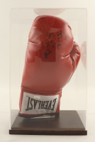 James "Buster" Douglas Signed Everlast Boxing Glove Inscribed "Tyson KO 2-11-90" With Display Case (Schwartz) at PristineAuction.com