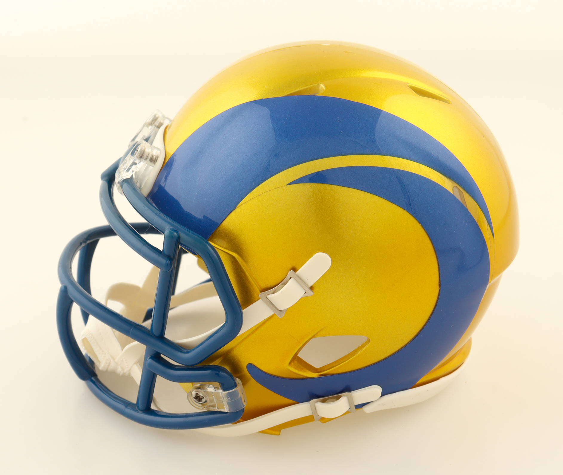 Davante Adams Signed Rams Flash Alternate Speed Mini Helmet (Beckett) at PristineAuction.com Davante Adams Signed Rams Flash Alternate Speed Mini Helmet (Beckett) at PristineAuction.com