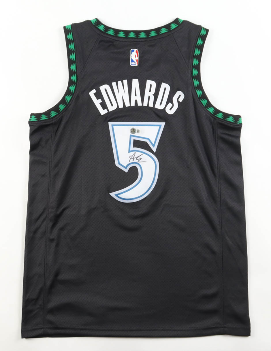Anthony Edwards Signed Timberwolves Nike Authentic Jersey (PSA) at PristineAuction.com Anthony Edwards Signed Timberwolves Nike Authentic Jersey (PSA) at PristineAuction.com