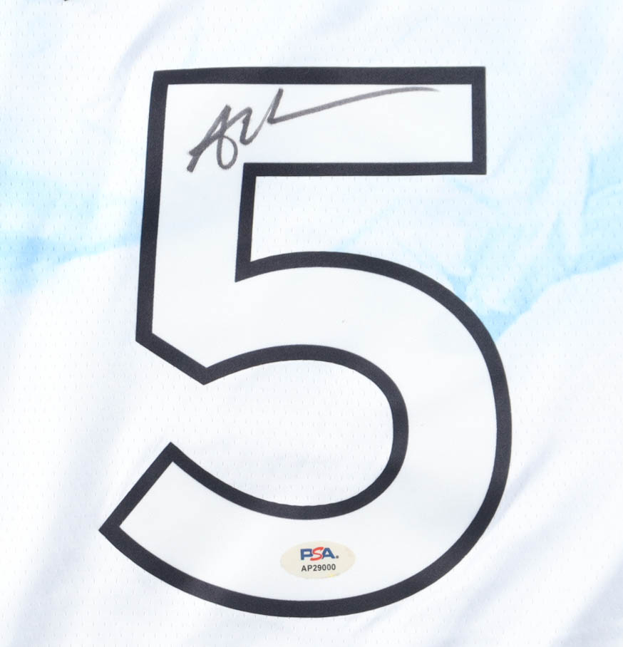 Anthony Edwards Signed Timberwolves Nike Authentic Jersey (PSA) at PristineAuction.com Anthony Edwards Signed Timberwolves Nike Authentic Jersey (PSA) at PristineAuction.com