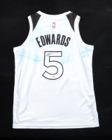 Anthony Edwards Signed Timberwolves Nike Authentic Jersey (PSA) at PristineAuction.com