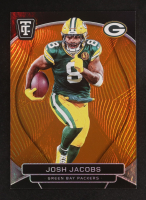 Josh Jacobs 2024 Totally Certified Mirror Platinum Orange #31 #90/99 at PristineAuction.com