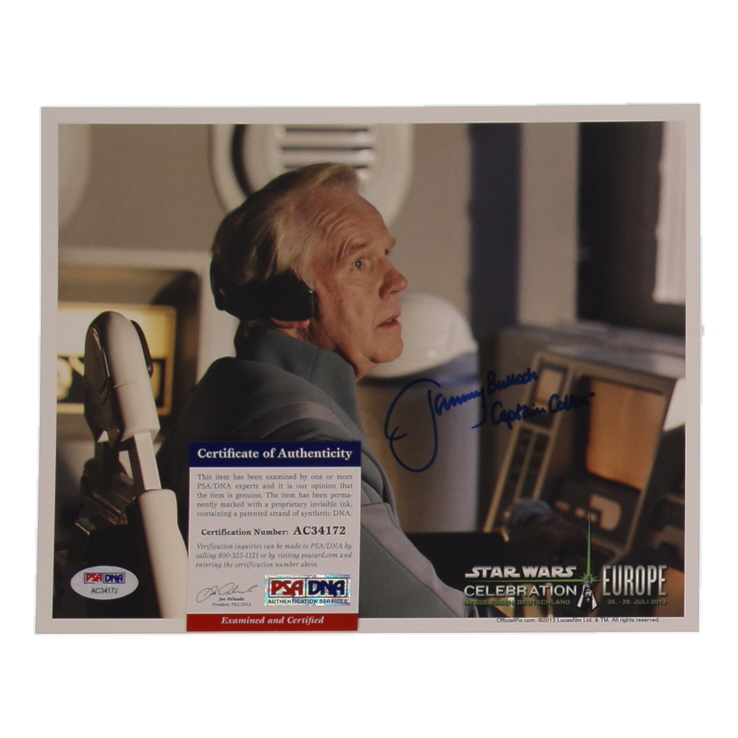 Jeremy Bulloch Signed "Star Wars" 8x10 Photo Inscribed "Captain Colton" (PSA) at PristineAuction.com Jeremy Bulloch Signed "Star Wars" 8x10 Photo Inscribed "Captain Colton" (PSA) at PristineAuction.com