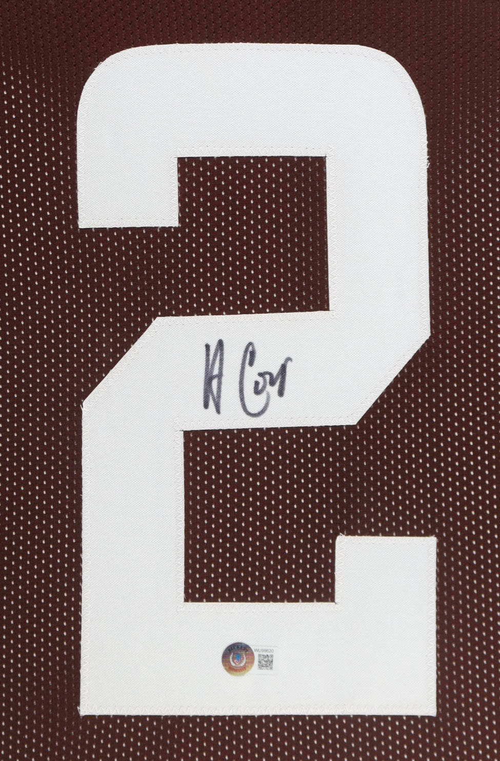 Amari Cooper Signed Custom Framed Jersey Display (Beckett) at PristineAuction.com Amari Cooper Signed Custom Framed Jersey Display (Beckett) at PristineAuction.com