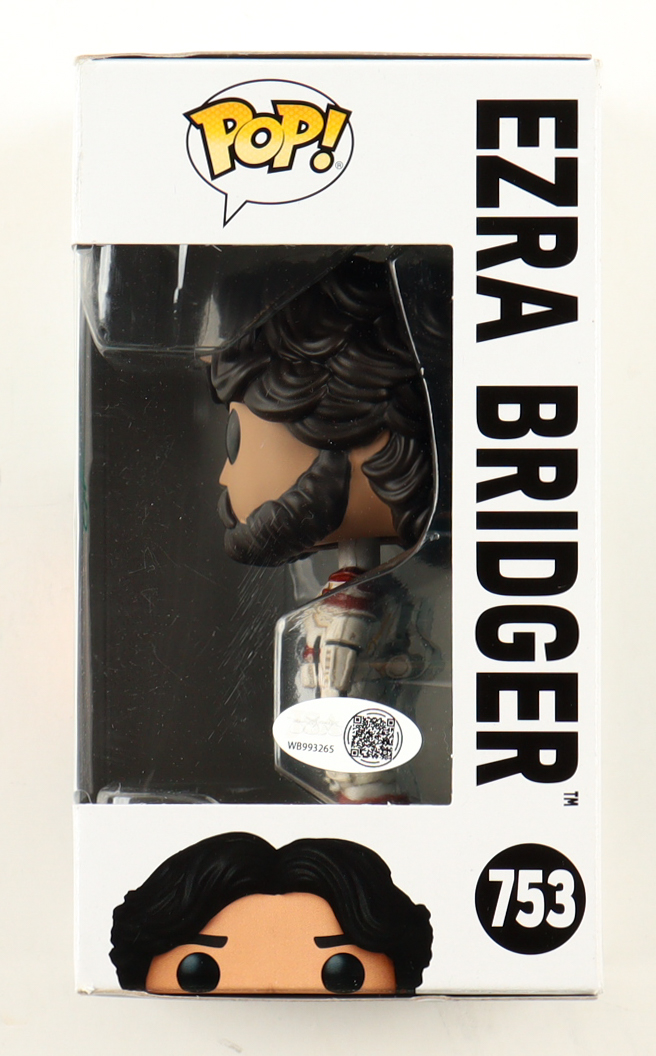 Eman Esfandi Signed "Star Wars: Ahsoka" #753 Ezra Bridger Bobble-Head Funko Pop! Vinyl Figure (JSA) at PristineAuction.com Eman Esfandi Signed "Star Wars: Ahsoka" #753 Ezra Bridger Bobble-Head Funko Pop! Vinyl Figure (JSA) at PristineAuction.com