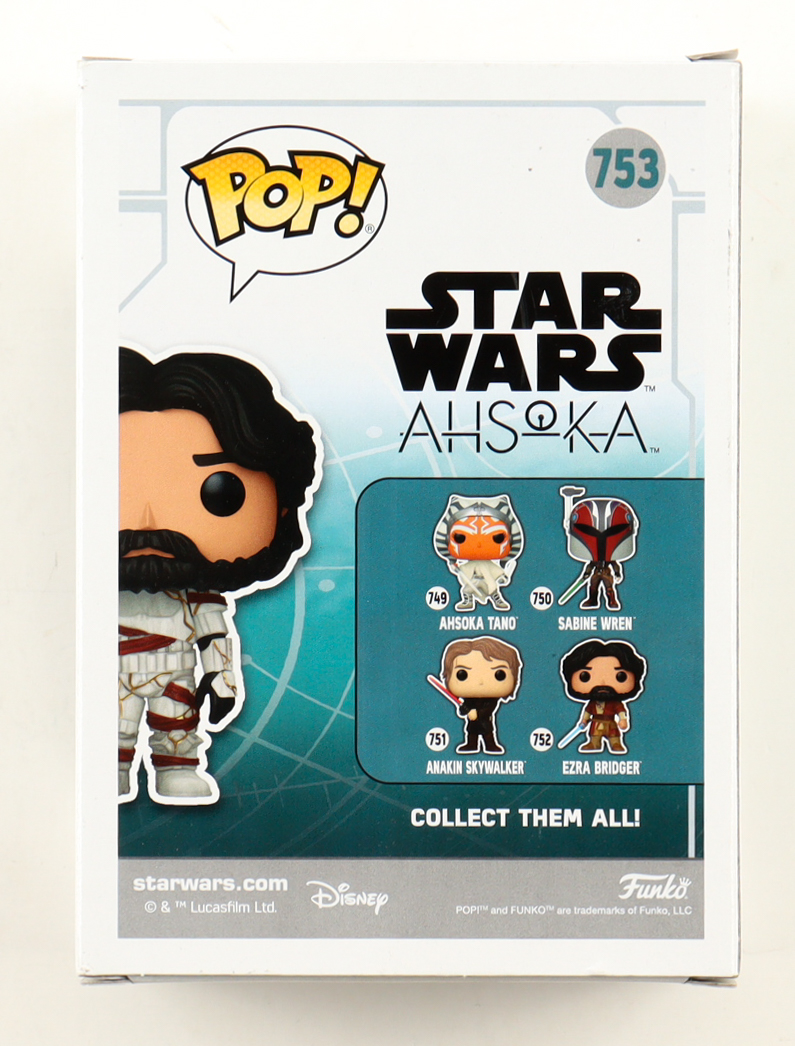 Eman Esfandi Signed "Star Wars: Ahsoka" #753 Ezra Bridger Bobble-Head Funko Pop! Vinyl Figure (JSA) at PristineAuction.com Eman Esfandi Signed "Star Wars: Ahsoka" #753 Ezra Bridger Bobble-Head Funko Pop! Vinyl Figure (JSA) at PristineAuction.com