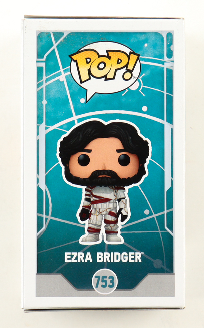 Eman Esfandi Signed "Star Wars: Ahsoka" #753 Ezra Bridger Bobble-Head Funko Pop! Vinyl Figure (JSA) at PristineAuction.com Eman Esfandi Signed "Star Wars: Ahsoka" #753 Ezra Bridger Bobble-Head Funko Pop! Vinyl Figure (JSA) at PristineAuction.com