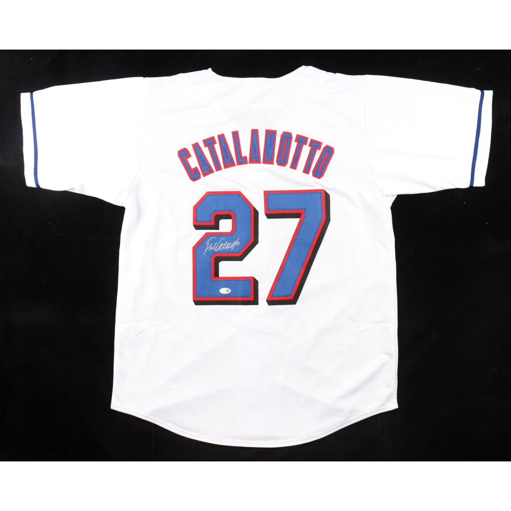 Frank Catalanotto Signed Jersey (JSA) at PristineAuction.com