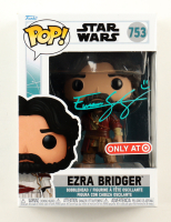 Eman Esfandi Signed "Star Wars: Ahsoka" #753 Ezra Bridger Bobble-Head Funko Pop! Vinyl Figure (JSA) at PristineAuction.com