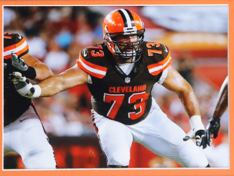 Joe Thomas Signed Custom Framed Jersey Inscribed "HOF 23" (Sports Collectibles) at PristineAuction.com Joe Thomas Signed Custom Framed Jersey Inscribed "HOF 23" (Sports Collectibles) at PristineAuction.com