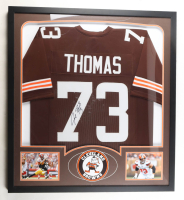 Joe Thomas Signed Custom Framed Jersey Display (Sports Collectibles) at PristineAuction.com