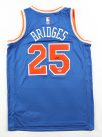 Mikal Bridges Signed Knicks Nike Authentic Jersey (PSA) at PristineAuction.com
