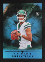 Jordan Travis 2024 Panini Origins Holo Turquoise #120 #22/49 RC at PristineAuction.com
