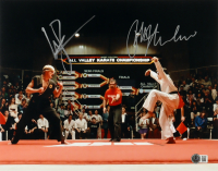Ralph Macchio & William Zabka Signed "The Karate Kid" 11x14 Photo (Beckett) at PristineAuction.com