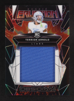 Terrion Arnold 2024 Panini Obsidian Rookie Eruption Materials #44 RC at PristineAuction.com