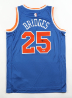 Mikal Bridges Signed Knicks Nike Authentic Jersey (PSA) at PristineAuction.com