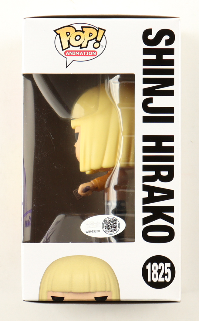 Aleks Le Signed "Bleach" #1825 Shinji Hirako Funko Pop! Vinyl Figure Inscribed "Shinji" (JSA) at PristineAuction.com Aleks Le Signed "Bleach" #1825 Shinji Hirako Funko Pop! Vinyl Figure Inscribed "Shinji" (JSA) at PristineAuction.com