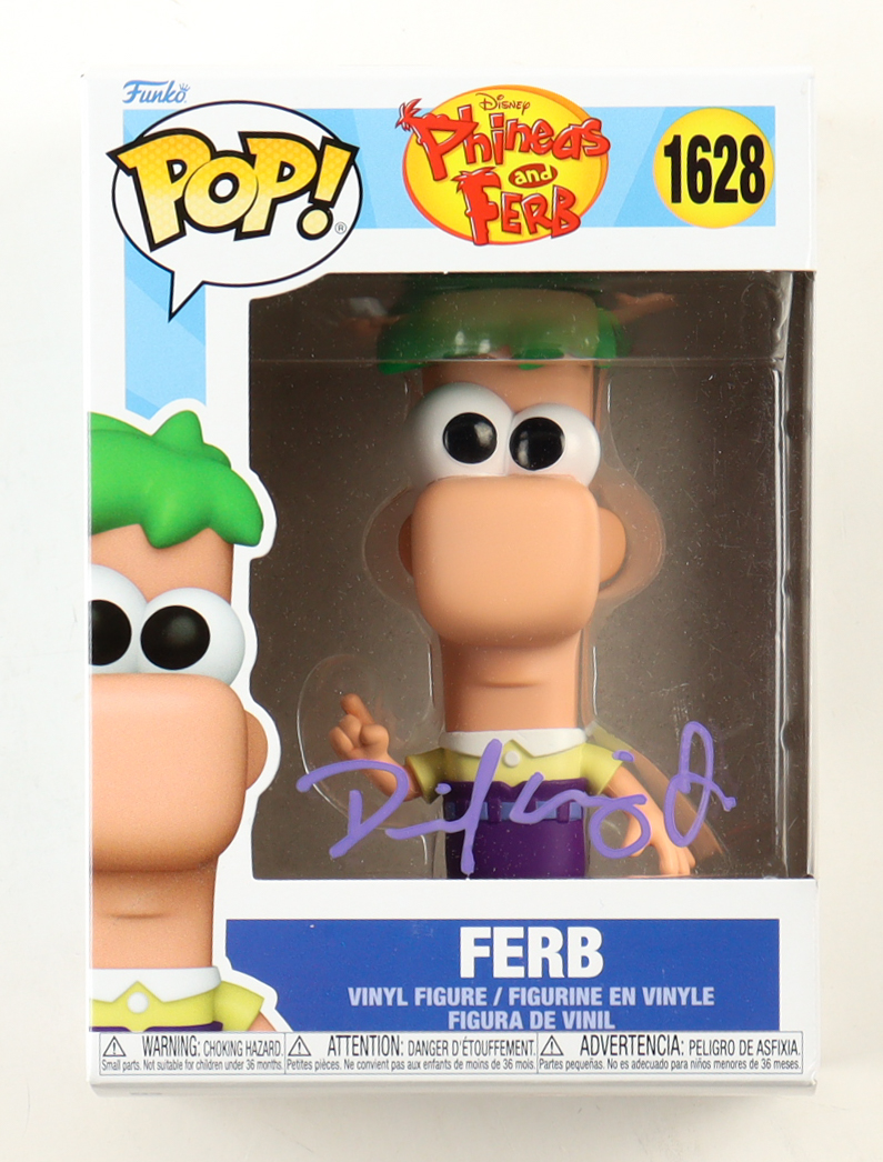 David Errigo Jr. Signed "Phineas and Ferb" #1628 Ferb Funko Pop! Vinyl Figure (JSA) at PristineAuction.com David Errigo Jr. Signed "Phineas and Ferb" #1628 Ferb Funko Pop! Vinyl Figure (JSA) at PristineAuction.com