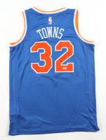 Karl-Anthony Towns Signed Knicks Nike Authentic Jersey (PSA) at PristineAuction.com