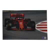 Sebastian Vettel Signed F1 8x12 Photo (Beckett) at PristineAuction.com