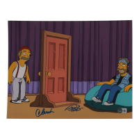 Cheech Marin & Tommy Chong Signed "The Simpsons" 11x14 Photo (Beckett) at PristineAuction.com