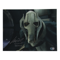 Matthew Wood Signed "Star Wars" 11x14 Photo Inscribed "General Grievous" (Beckett) at PristineAuction.com