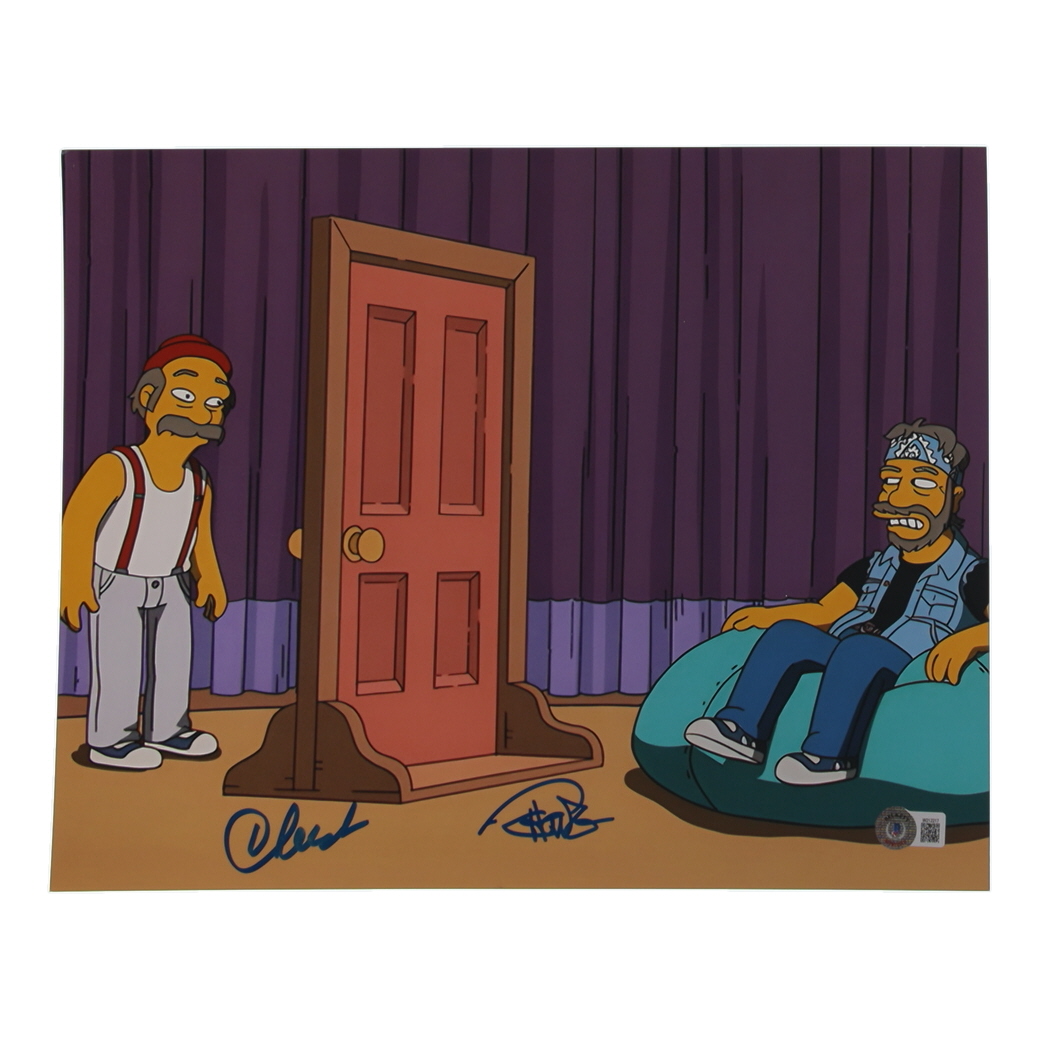 Cheech Marin & Tommy Chong Signed "The Simpsons" 11x14 Photo (Beckett) at PristineAuction.com Cheech Marin & Tommy Chong Signed "The Simpsons" 11x14 Photo (Beckett) at PristineAuction.com