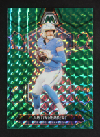 Justin Herbert 2024 Panini Mosaic Mosaic Green #120 at PristineAuction.com