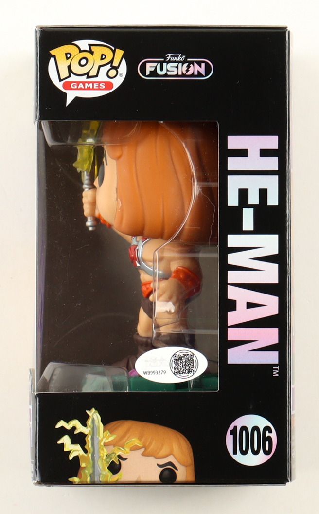 Dolph Lundgren Signed "Funko Fusion - Masters of the Universe" #1006 He-Man Funko Pop! Vinyl Figure (JSA) at PristineAuction.com Dolph Lundgren Signed "Funko Fusion - Masters of the Universe" #1006 He-Man Funko Pop! Vinyl Figure (JSA) at PristineAuction.com