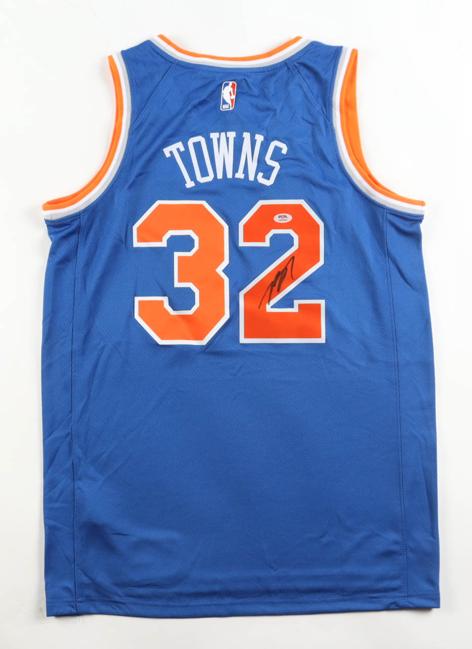 Karl-Anthony Towns Signed Knicks Nike Authentic Jersey (PSA) at PristineAuction.com Karl-Anthony Towns Signed Knicks Nike Authentic Jersey (PSA) at PristineAuction.com