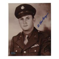 Glenn Frazier Signed WWII 8x10 Photo (PSA) at PristineAuction.com
