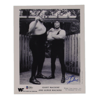 Super Machine Signed WWF 8x10 Photo (Beckett) at PristineAuction.com
