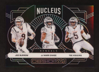 Ja'Marr Chase / Joe Burrow / Tee Higgins 2024 Panini Obsidian Nucleus #20 at PristineAuction.com