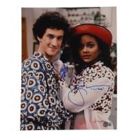 Dustin Diamond & Lark Voorhees Signed "Saved by the Bell" 11x14 Photo (Beckett) at PristineAuction.com
