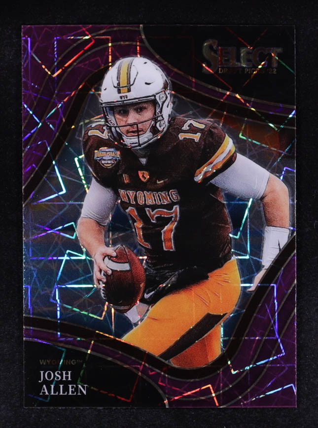 Josh Allen 2022 Select Draft Picks Prizms Purple Lazer #169 at PristineAuction.com Josh Allen 2022 Select Draft Picks Prizms Purple Lazer #169 at PristineAuction.com