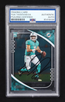 Tua Tagovailoa Signed 2020 Panini Absolute #194 RC (PSA) at PristineAuction.com