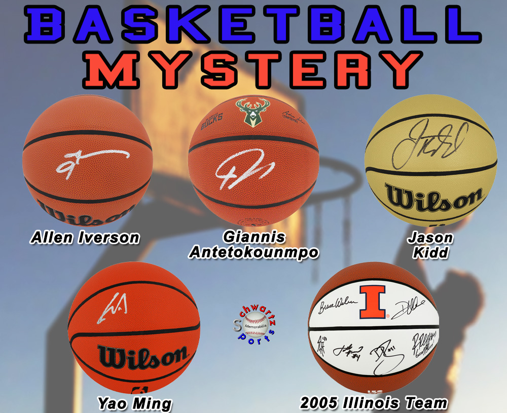Basketball Signed Mystery Box - Series 39 (Limited to 150) - Schwartz Sports at PristineAuction.com Basketball Signed Mystery Box - Series 39 (Limited to 150) - Schwartz Sports at PristineAuction.com