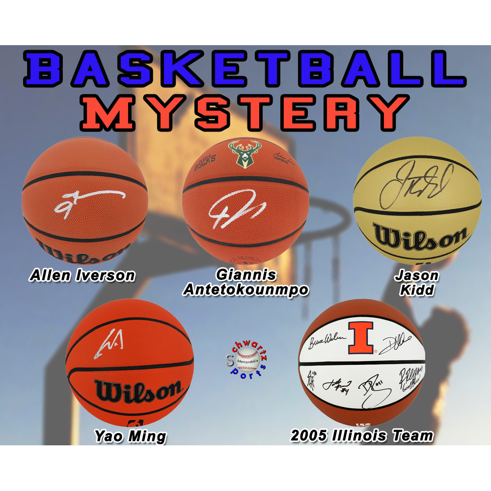 Basketball Signed Mystery Box - Series 39 (Limited to 150) - Schwartz Sports at PristineAuction.com