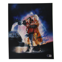 Christopher Lloyd Signed "Back to the Future" 11x14 Poster (Beckett) at PristineAuction.com