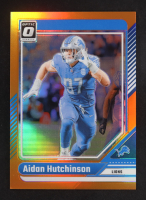 Aidan Hutchinson 2024 Donruss Optic Orange #68 #187/249 at PristineAuction.com