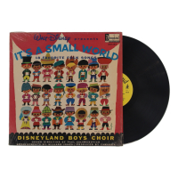 1965 Vintage Disneyland "It's A Small World" Vintage Vinyl LP with Original Cello Wrap at PristineAuction.com