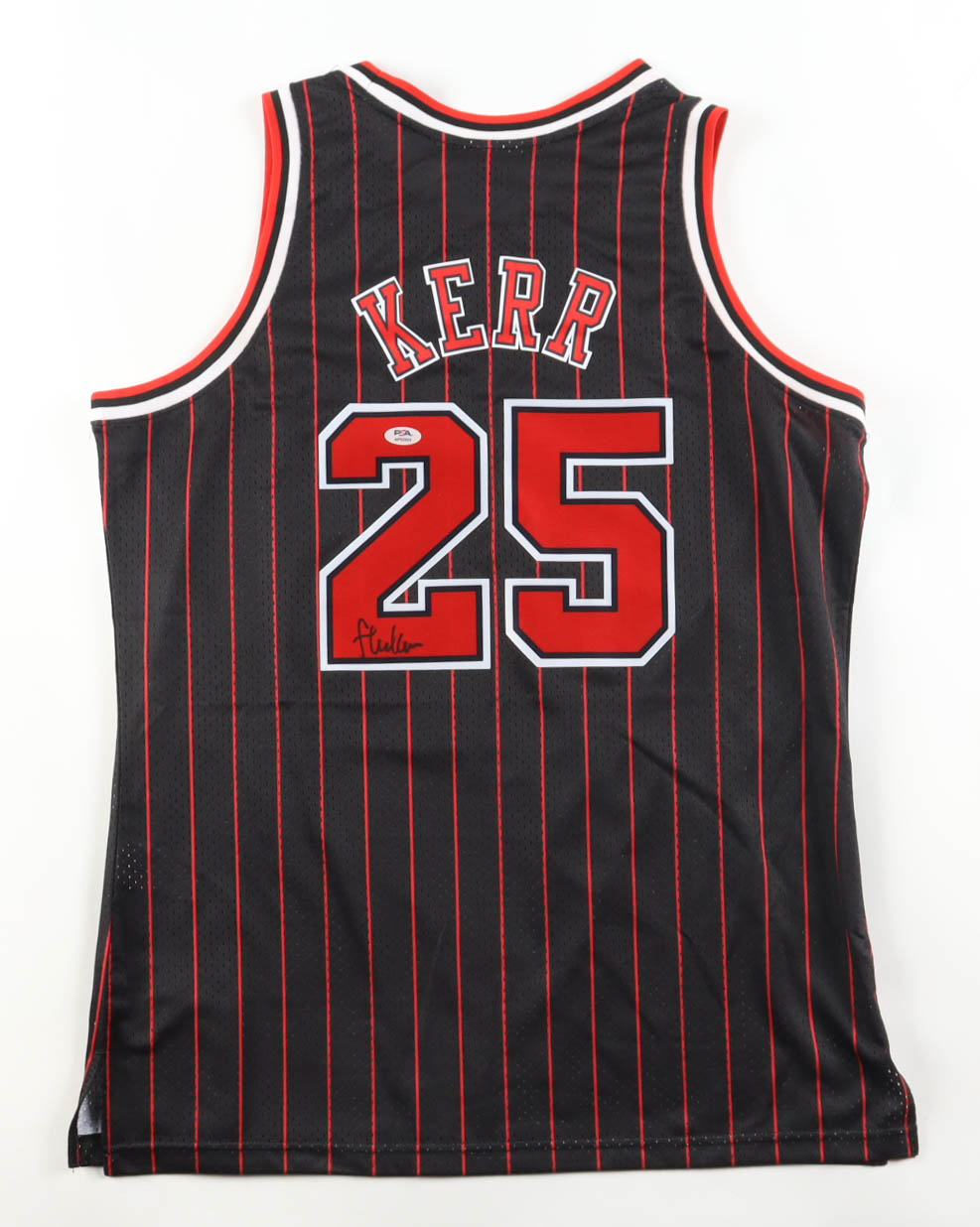 Steve Kerr Signed Bulls Mitchell & Ness Authentic Jersey (PSA) at PristineAuction.com Steve Kerr Signed Bulls Mitchell & Ness Authentic Jersey (PSA) at PristineAuction.com