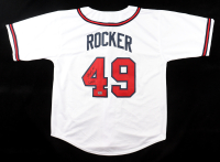 John Rocker Signed Jersey Inscribed "F*** NY!" (Wilder Side of Sports) at PristineAuction.com