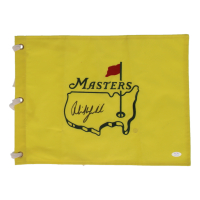 Phil Mickelson Signed Masters Tournament Golf Pin Flag (PSA) at PristineAuction.com