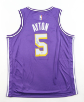 Deandre Ayton Signed Lakers Jordan Authentic Jersey (PSA) at PristineAuction.com