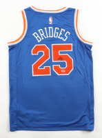 Mikal Bridges Signed Knicks Nike Authentic Jersey (PSA) at PristineAuction.com
