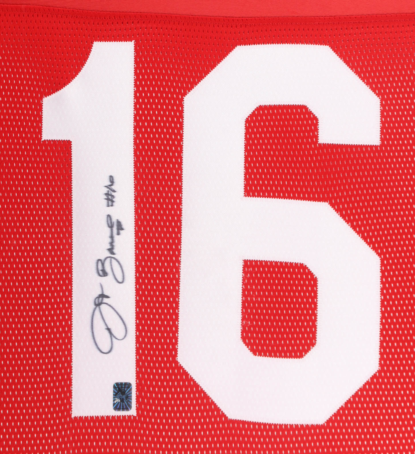 JT Barrett Signed Custom Framed Jersey Display (Barrett) at PristineAuction.com JT Barrett Signed Custom Framed Jersey Display (Barrett) at PristineAuction.com