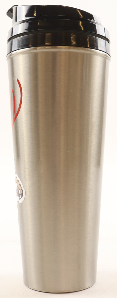 Brad Marchand Signed 9.5" Tumbler Mug (Marchand) at PristineAuction.com Brad Marchand Signed 9.5" Tumbler Mug (Marchand) at PristineAuction.com