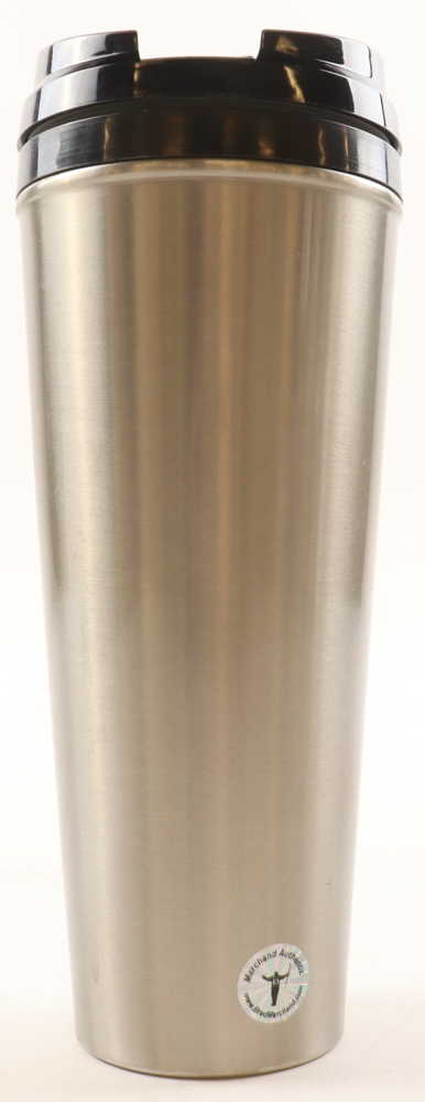 Brad Marchand Signed 9.5" Tumbler Mug (Marchand) at PristineAuction.com Brad Marchand Signed 9.5" Tumbler Mug (Marchand) at PristineAuction.com